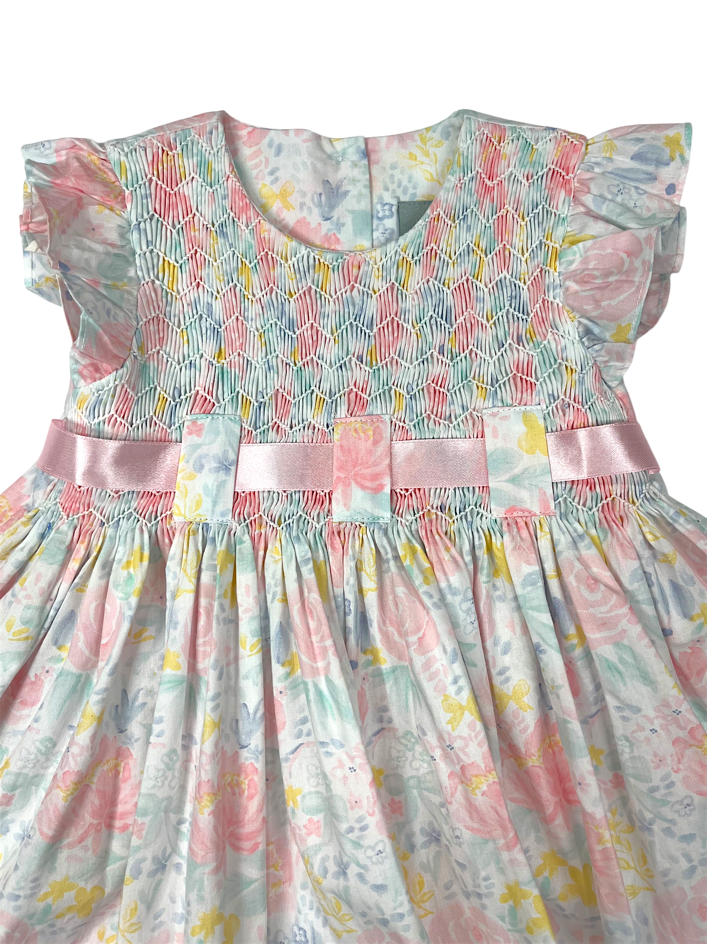 Hand Picked Smocked Dress