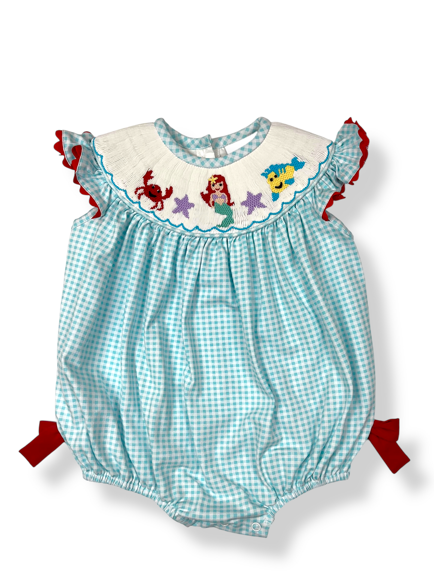 Mermaid Smocked Bubble