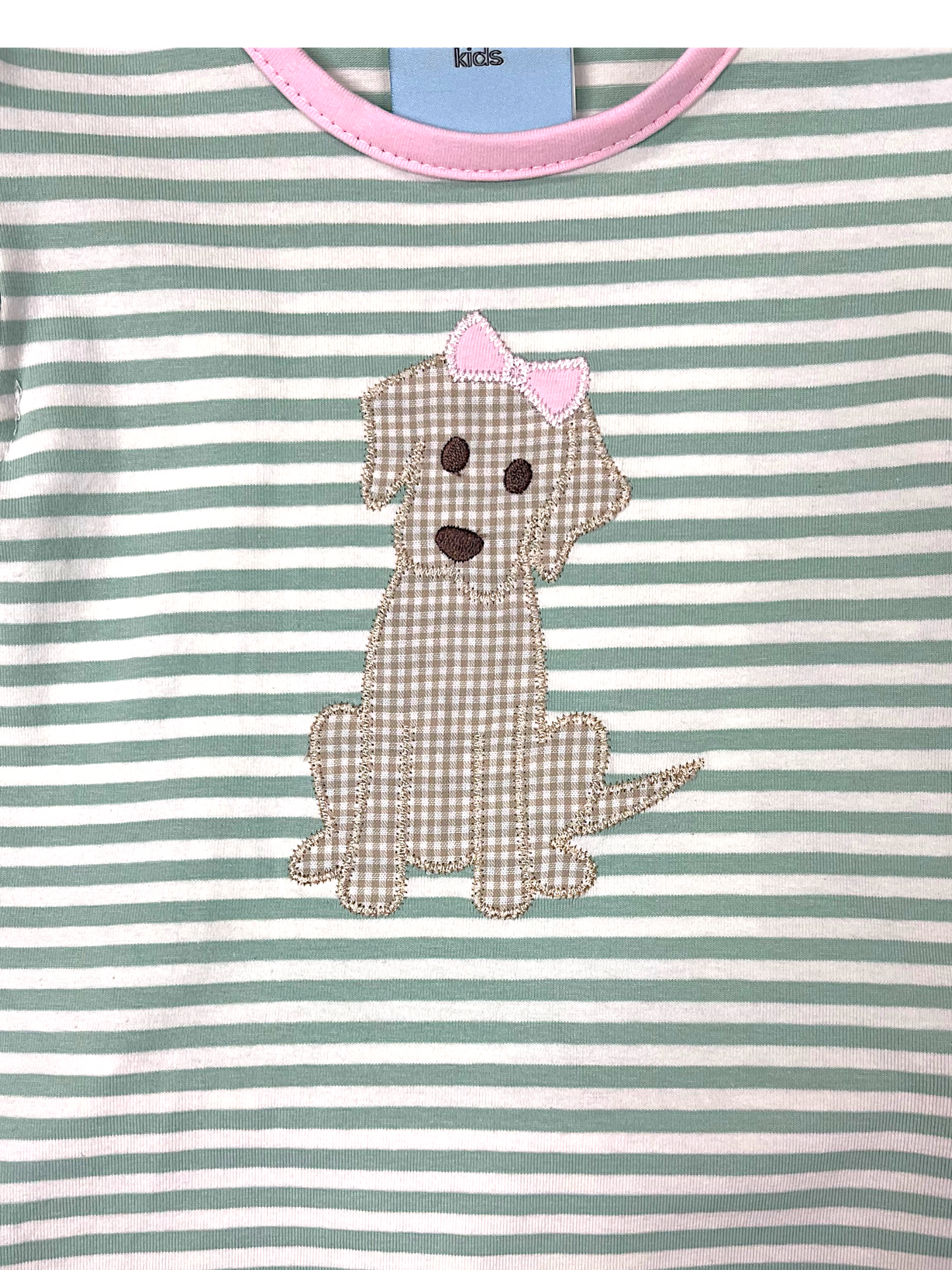 Puppy Applique A/S Short Set