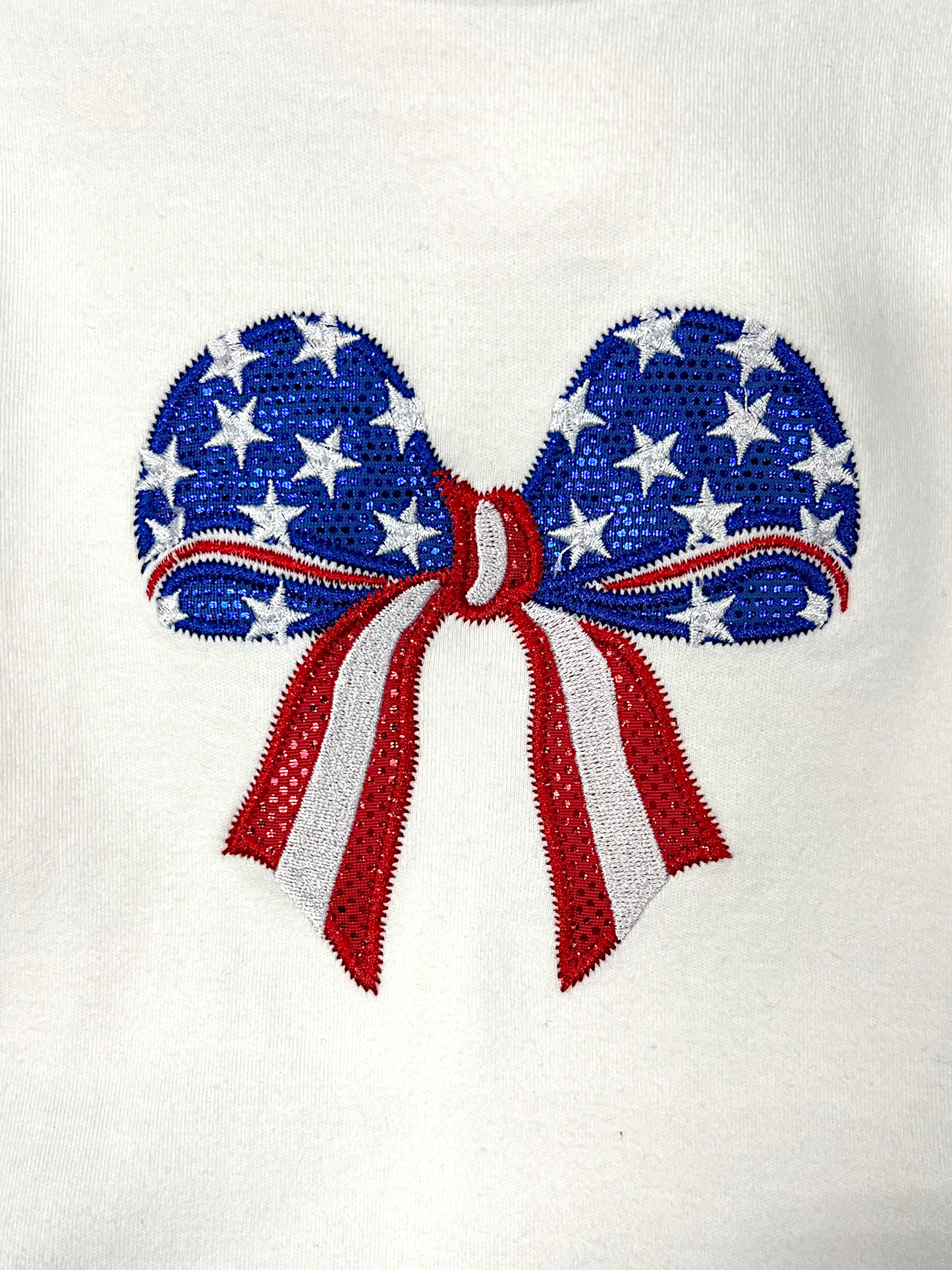 American Flag Sparkle Tank Set