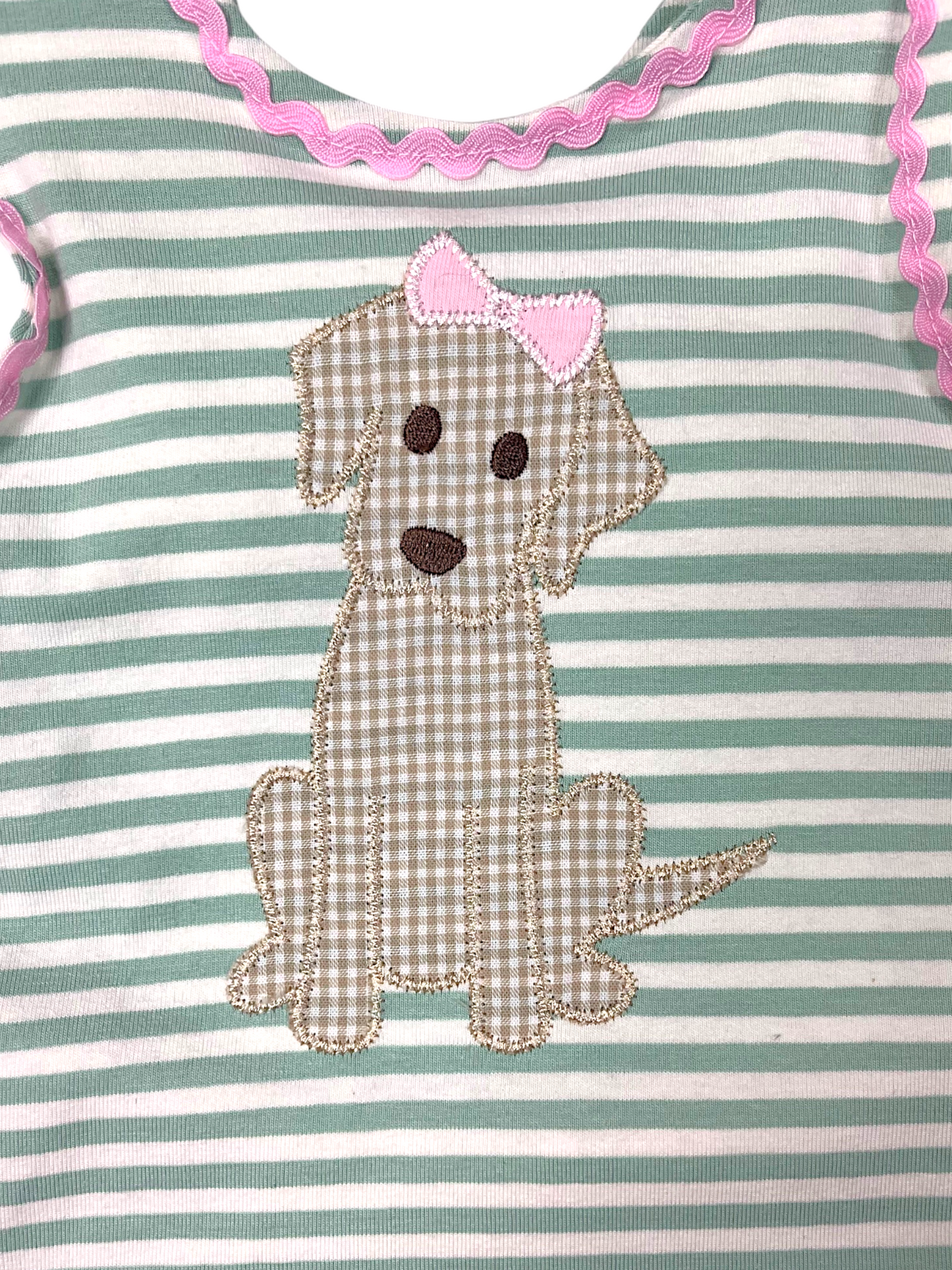 Puppy Applique Bloomer Set