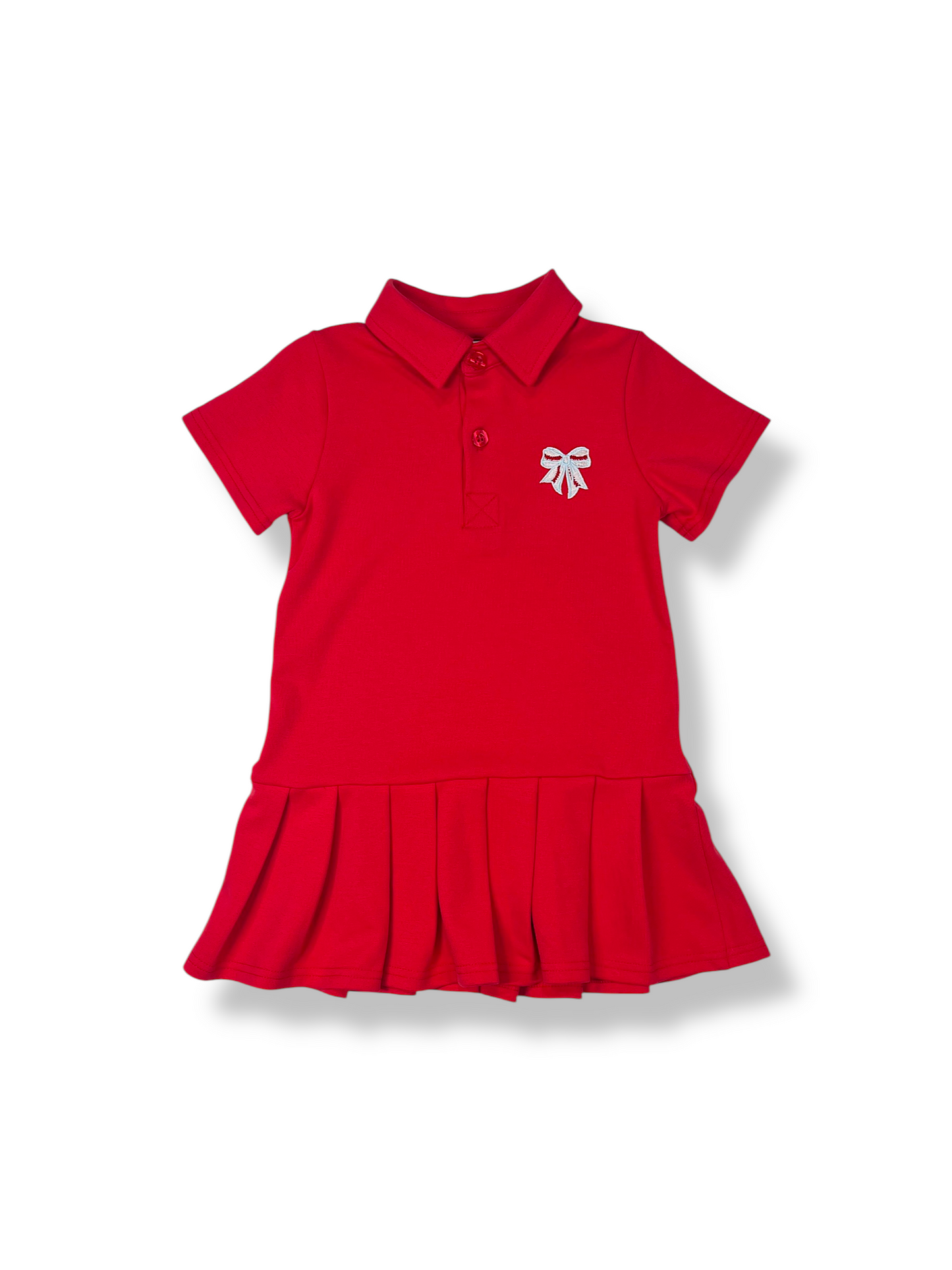 PRE-ORDER Baseball Bow Tennis Dress