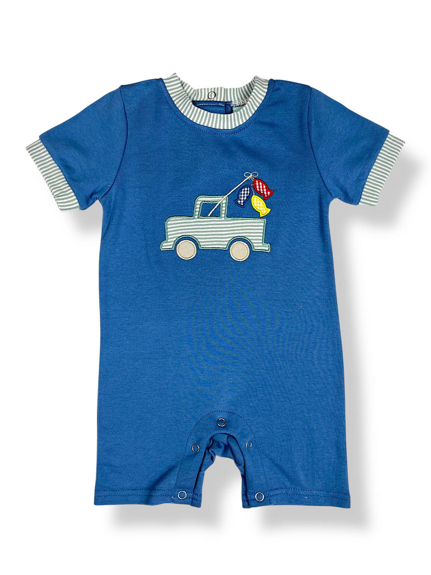 PRE-ORDER Gone Fishing Boys Romper