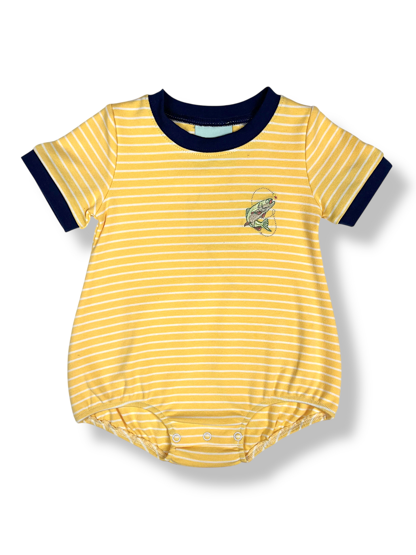 PRE-ORDER Bass Fish Embroidered Bubble