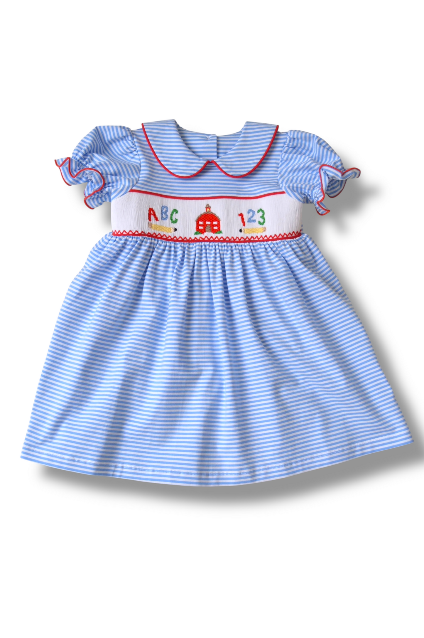 School Days Smocked Dress