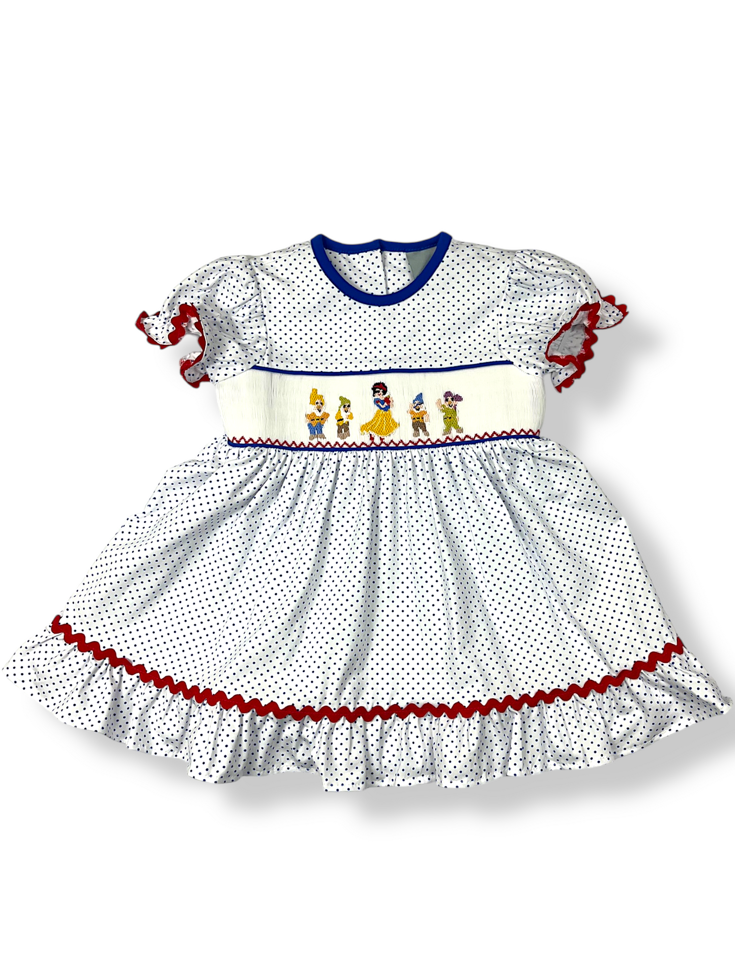 Princess & Helpers Smocked Dress