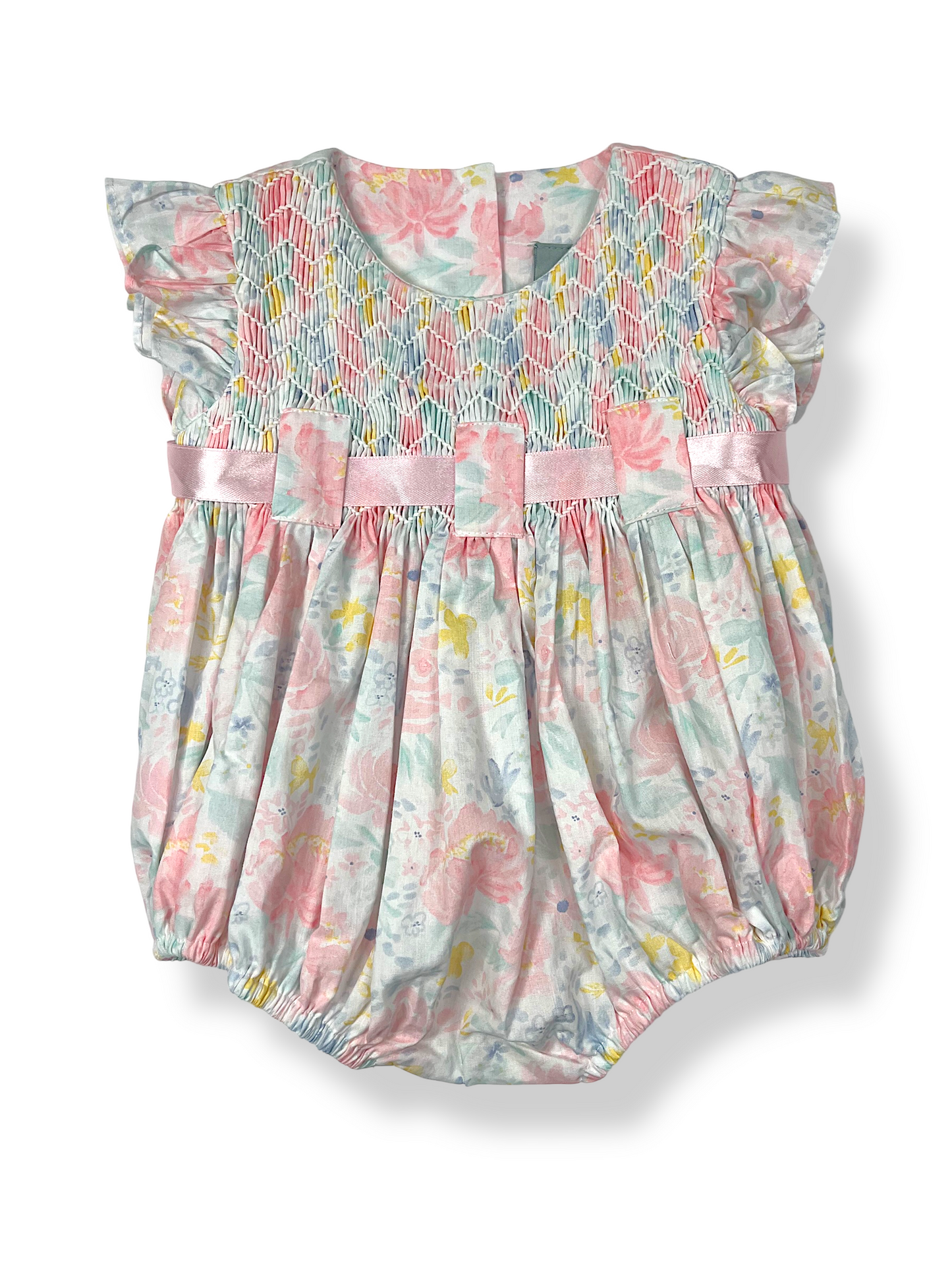 Hand Picked Smocked Bubble