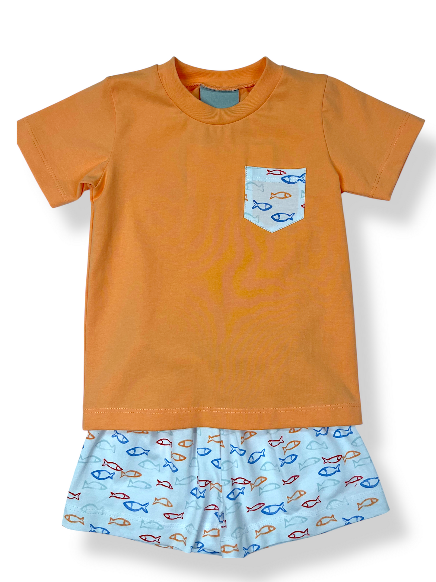 Fishy Fishy Boys Short Set