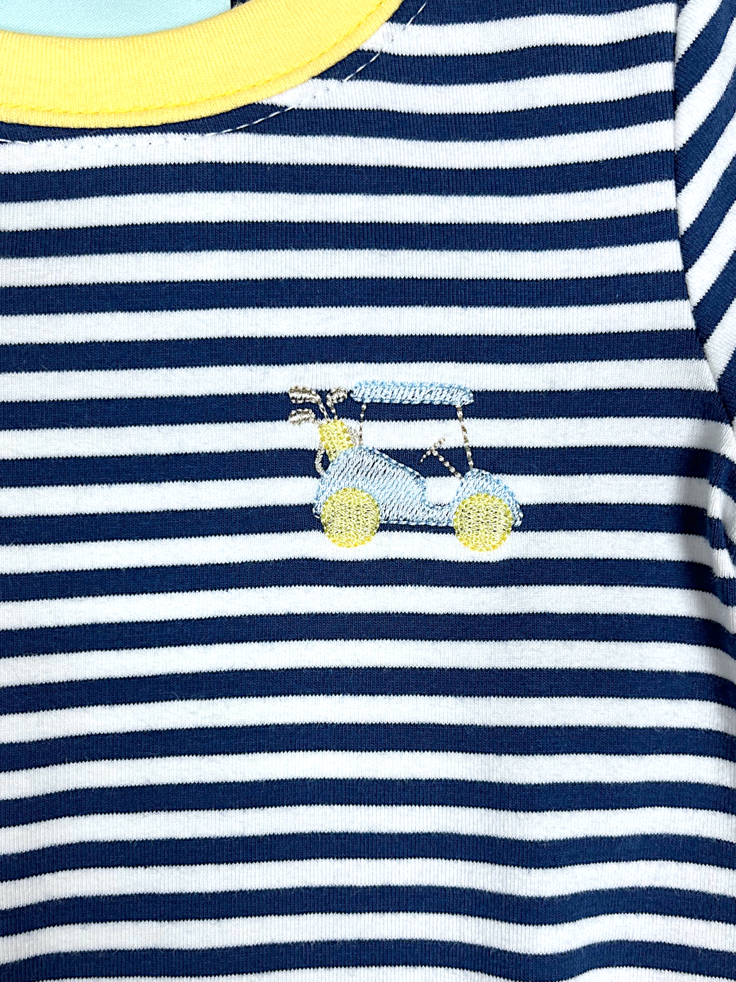 PRE-ORDER Golf Embroidered Boys Bubble