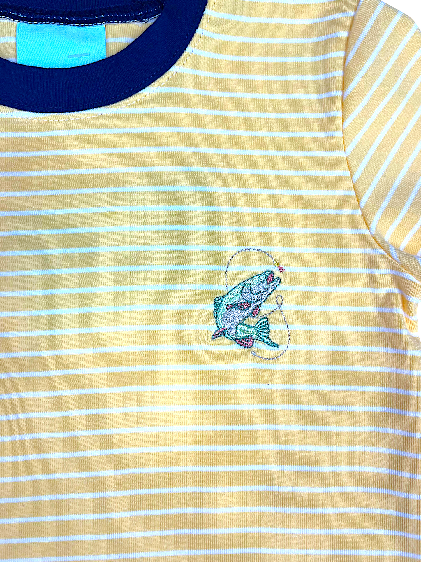 PRE-ORDER Bass Fish Embroidered T-Shirt