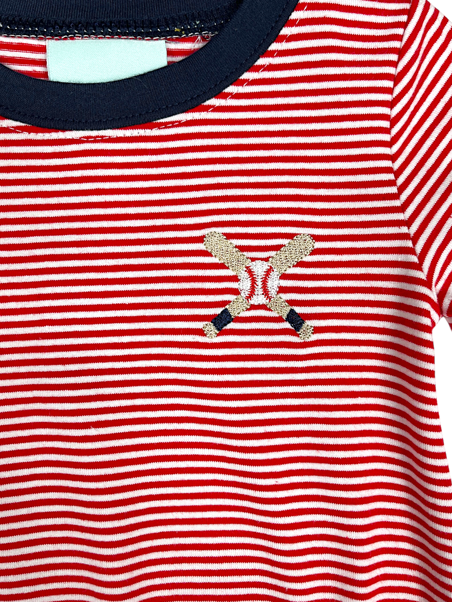 PRE-ORDER Baseball Embroidered Boys Bubble