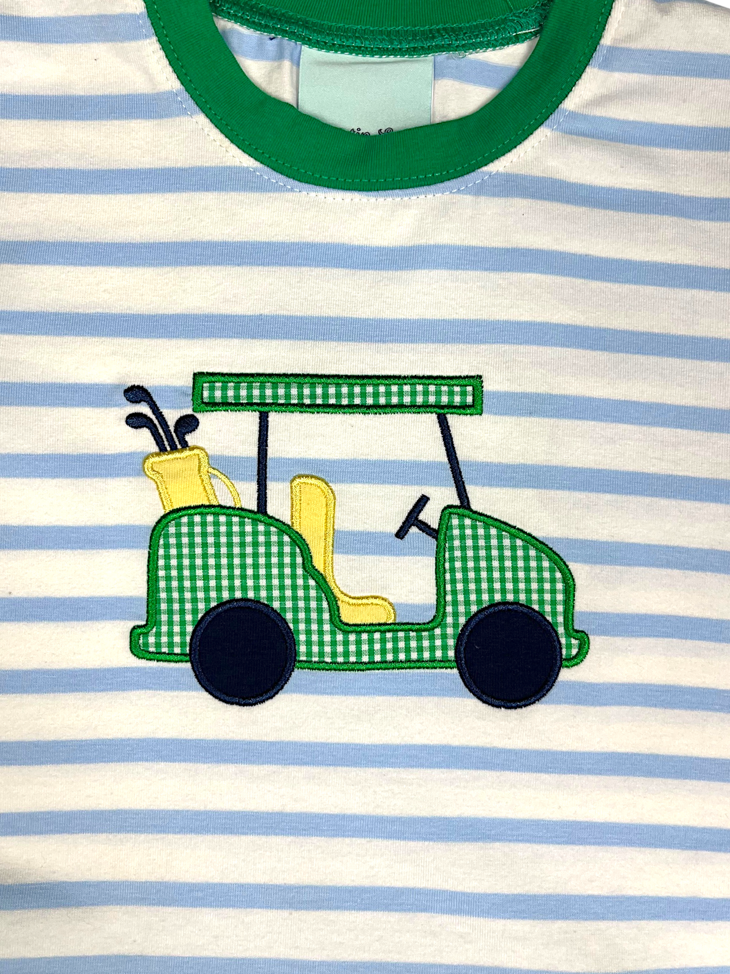 Golf Applique Boys Short Set