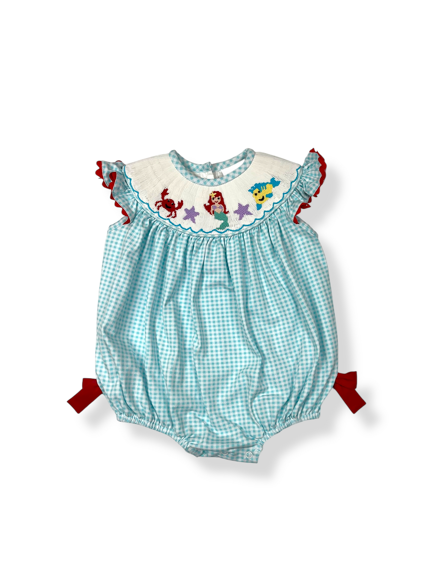 Mermaid Smocked Bubble
