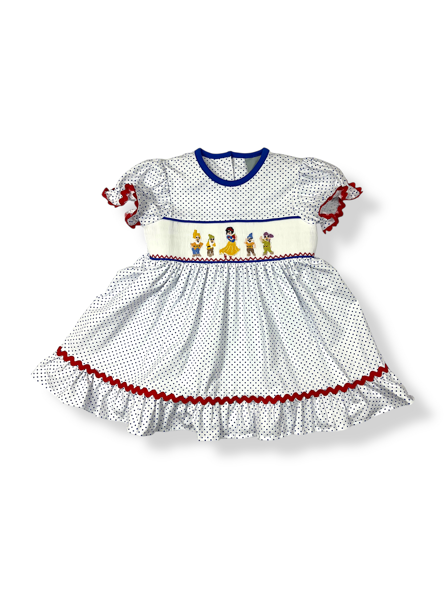 Princess & Helpers Smocked Dress