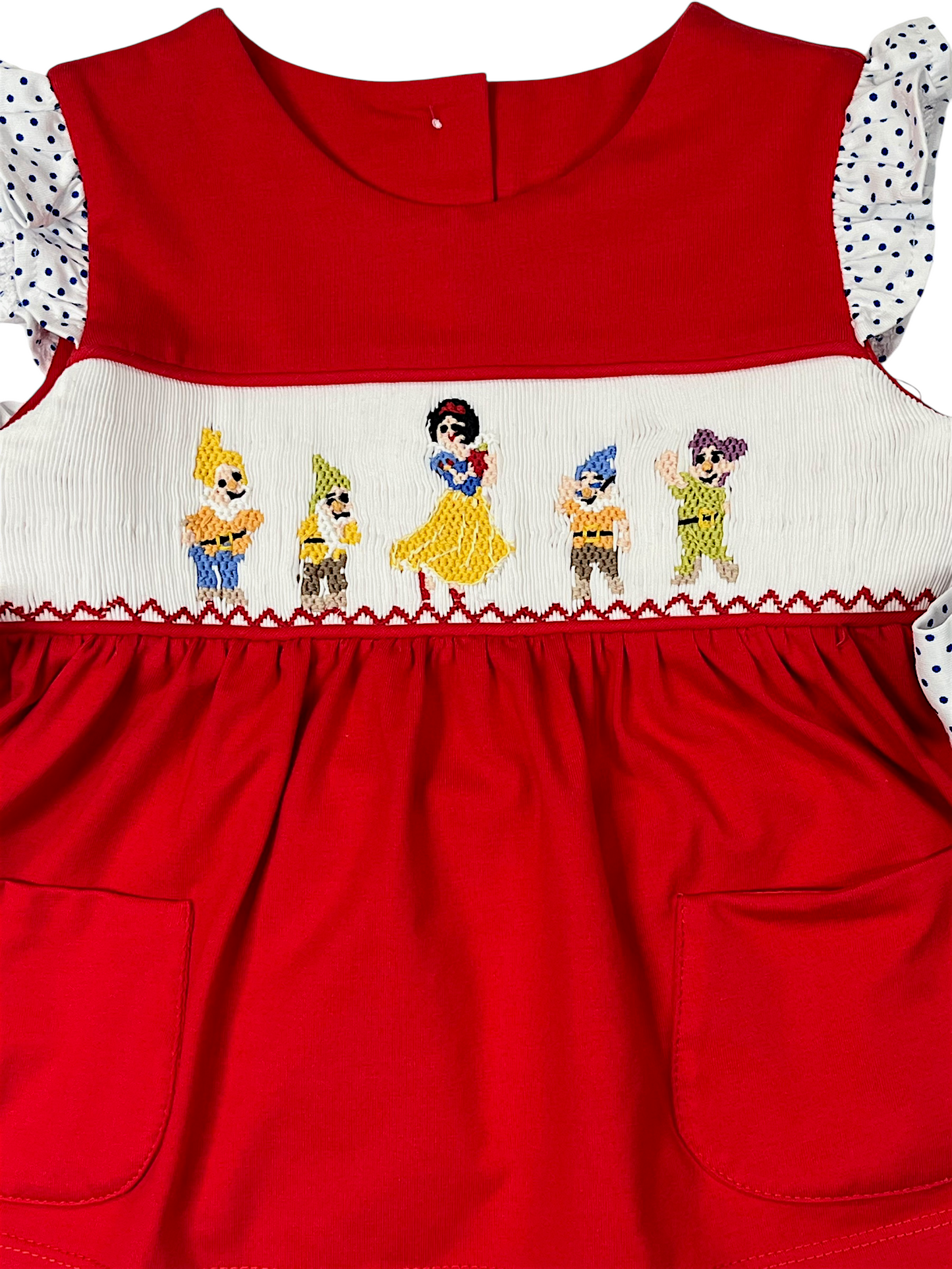 Princess & Helpers Smocked Bloomer Set
