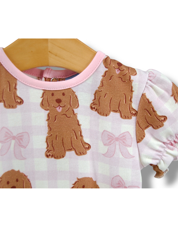 Puppy Girls Romper