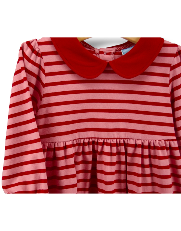 Skylar Dress L/S Dress Pink and Red