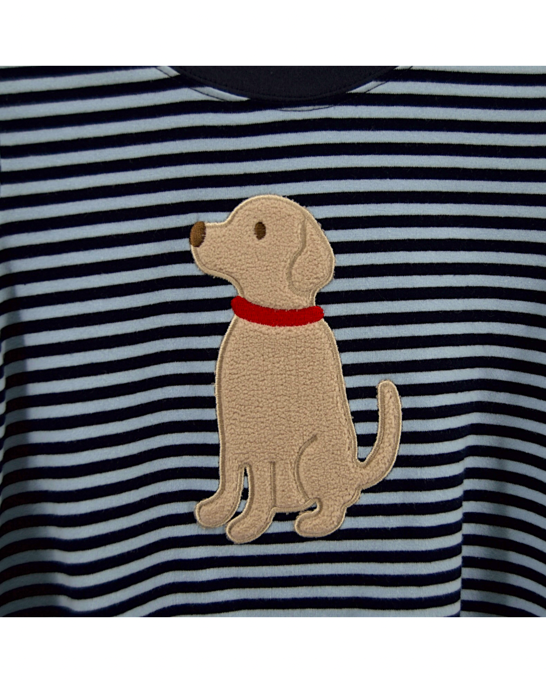 Puppy Applique Boys L/S Bubble