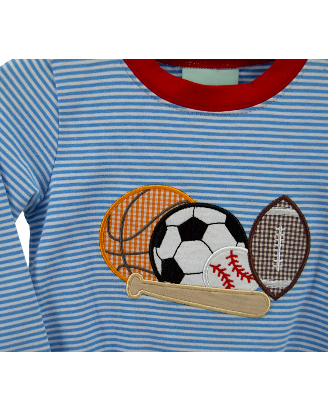 Sports Applique Boys L/S Bubble