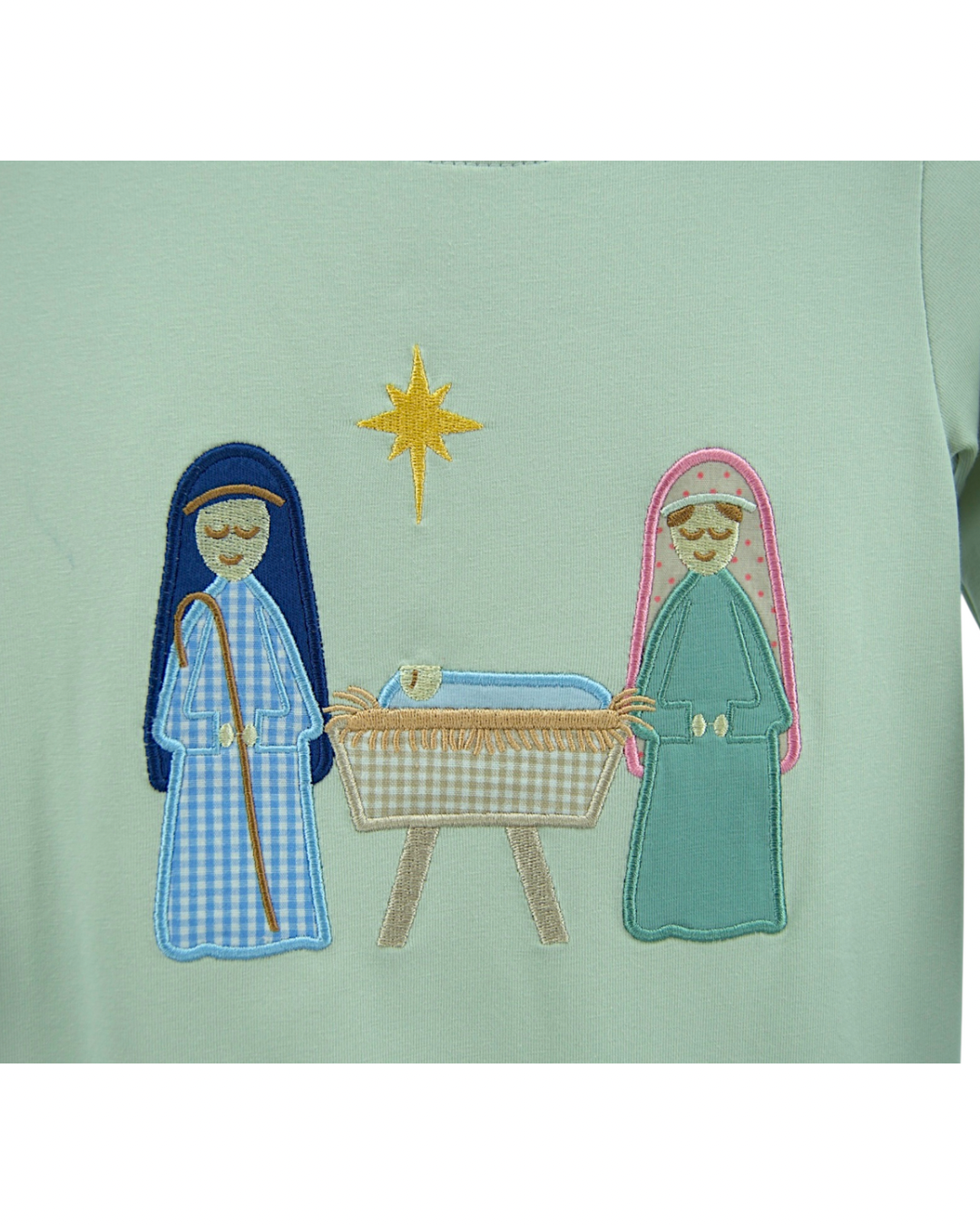 Nativity Applique Boys Romper