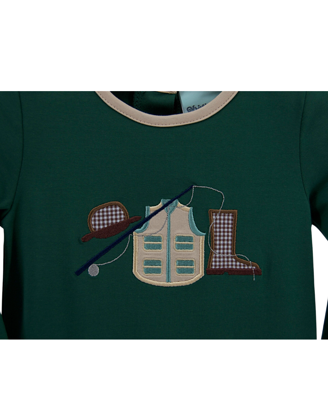 Gone Fishing Boys Romper