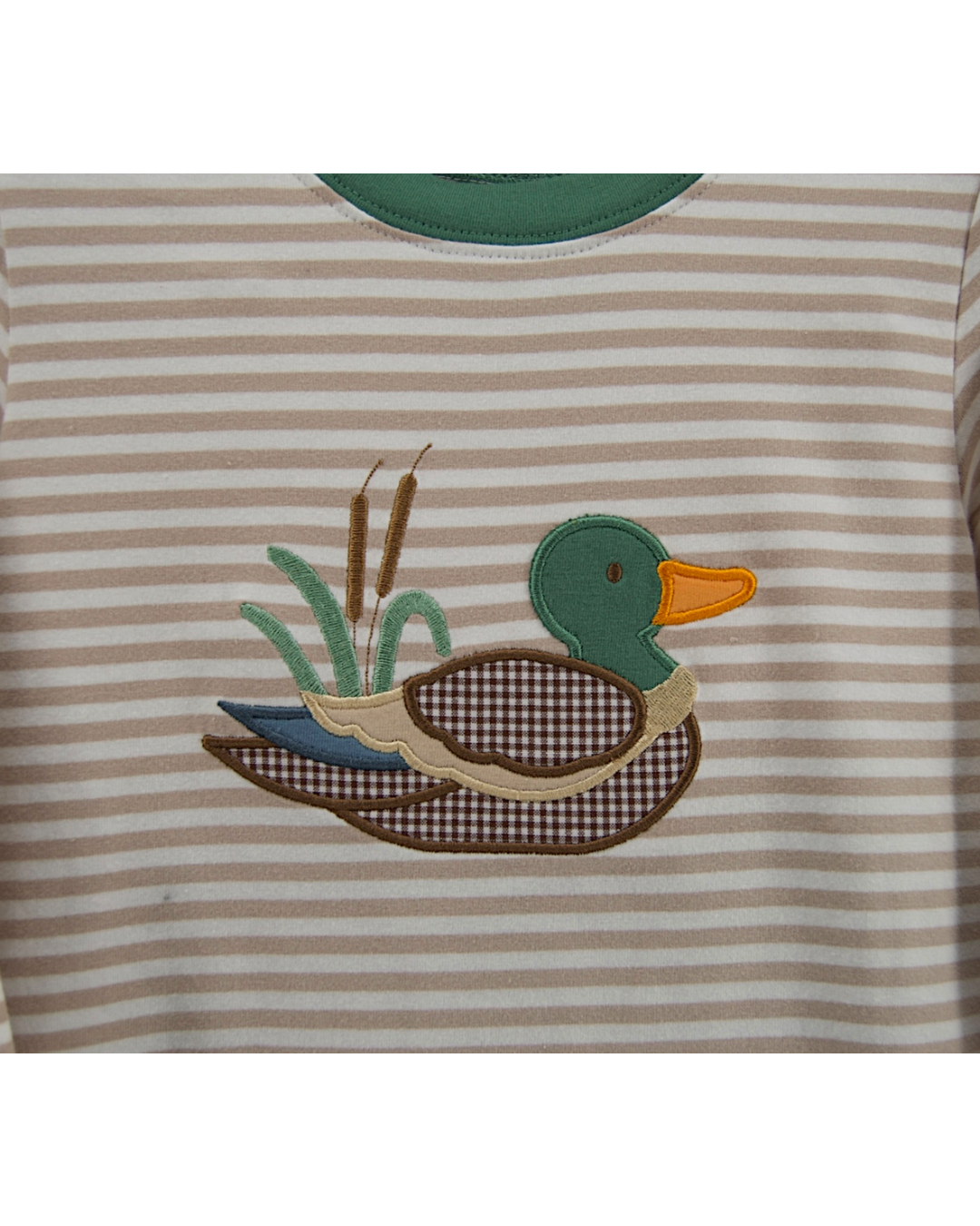 Mallard Duck Applique Boys Pant Set