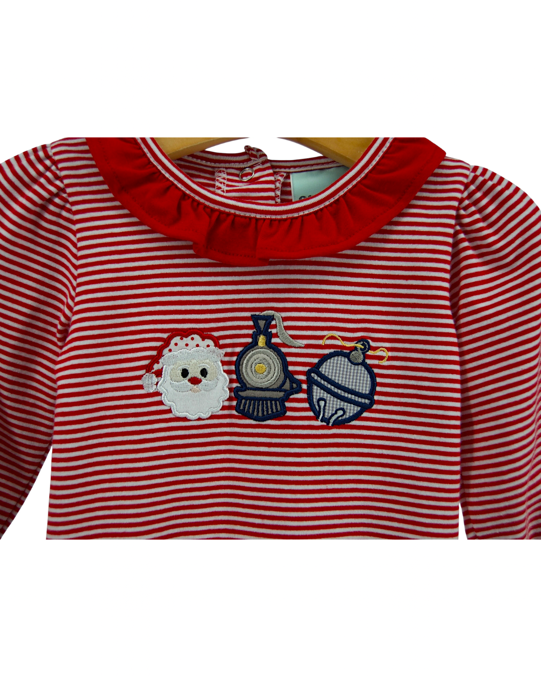 Christmas Train Girls Romper