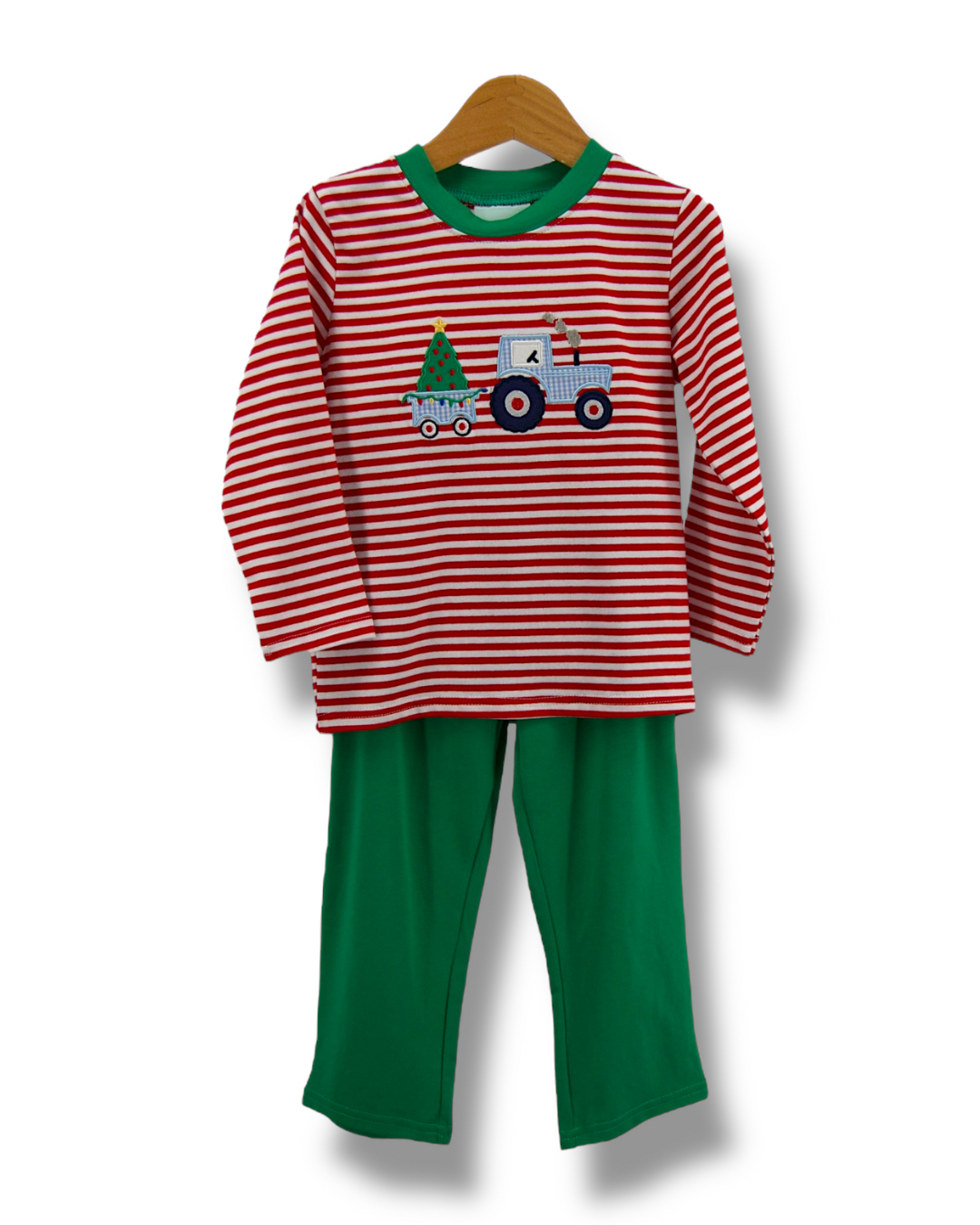 Christmas Tractor Boys Pant Set