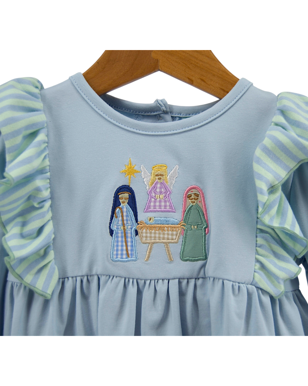 Nativity Girls Bloomer Set