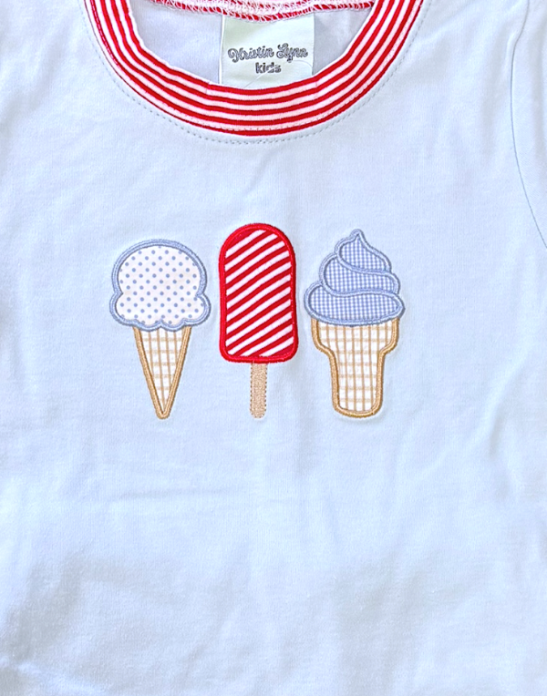 Tasty Applique Short Set