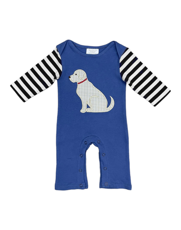 Boy Puppy Romper