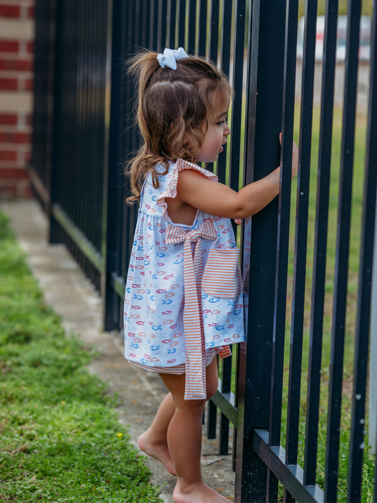 Fishy Fishy Girls Bloomer Set