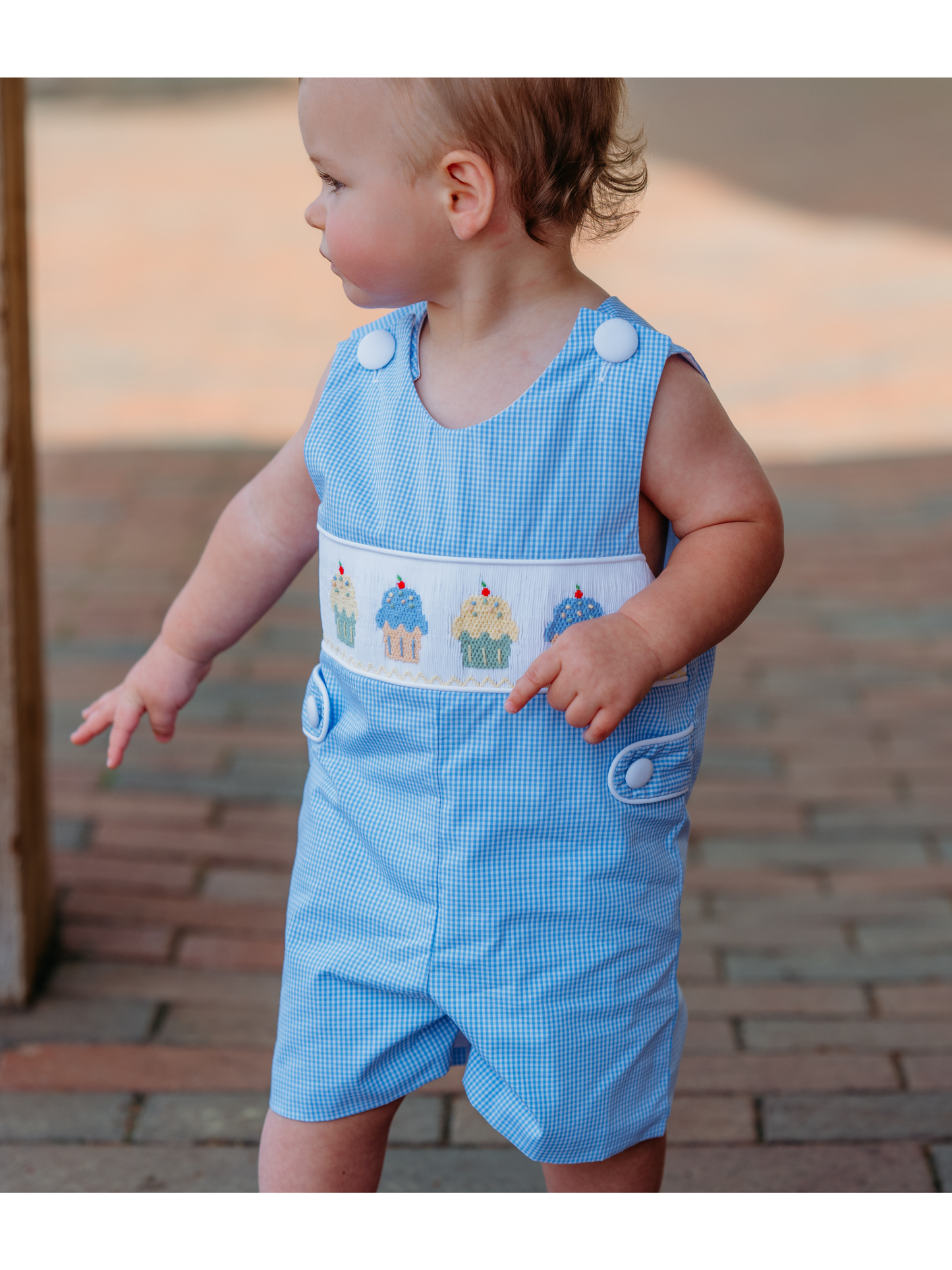 Cupcake Smocked Jon Jon