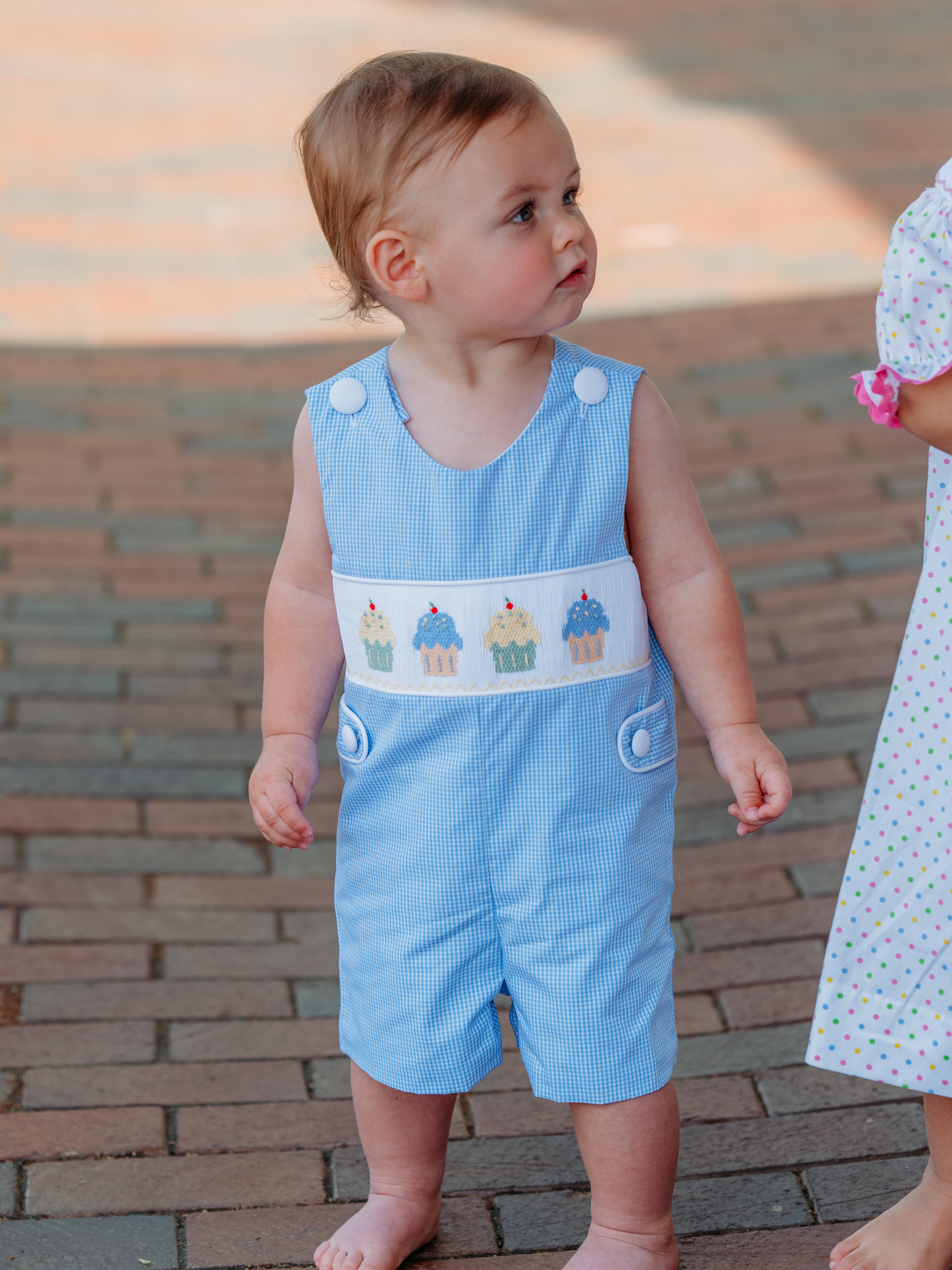 Cupcake Smocked Jon Jon