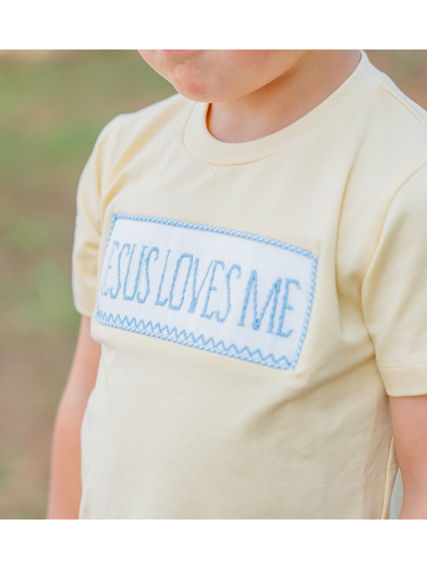 Jesus Loves Me Boys Short Set
