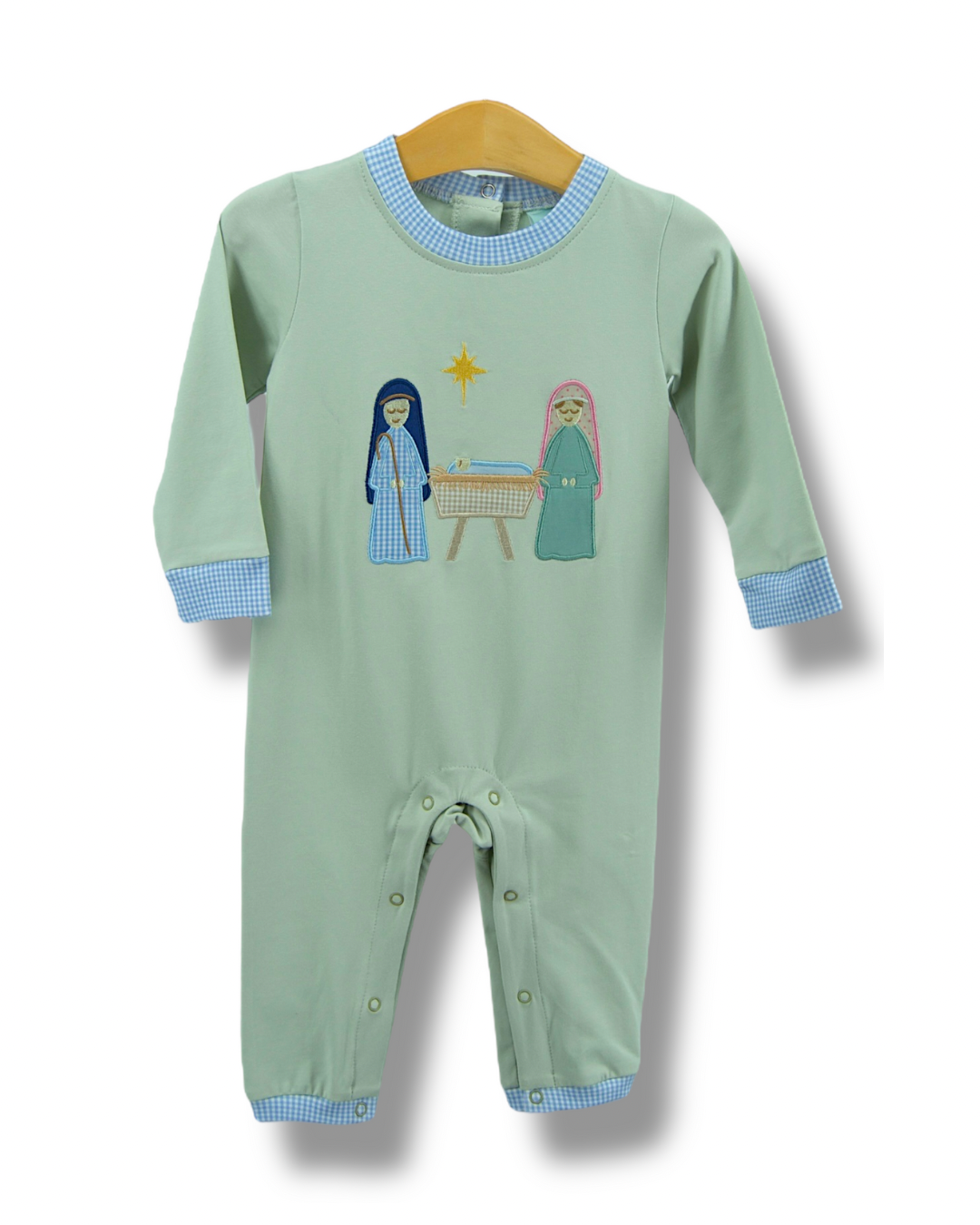 Nativity Applique Boys Romper