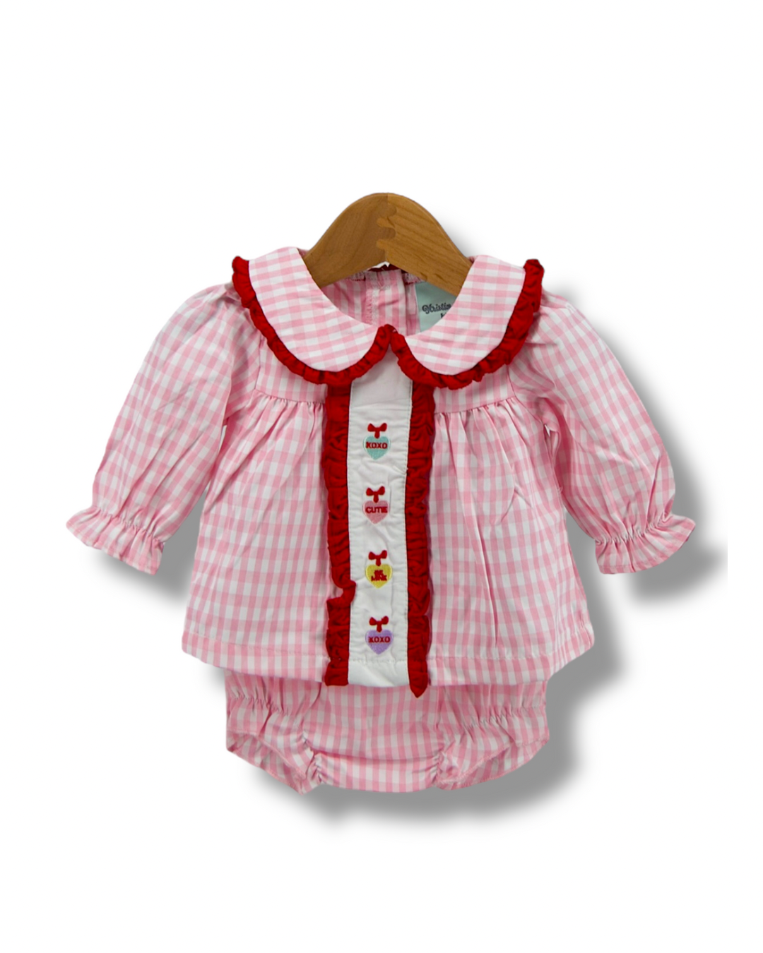 Candy Hearts Bloomer Set