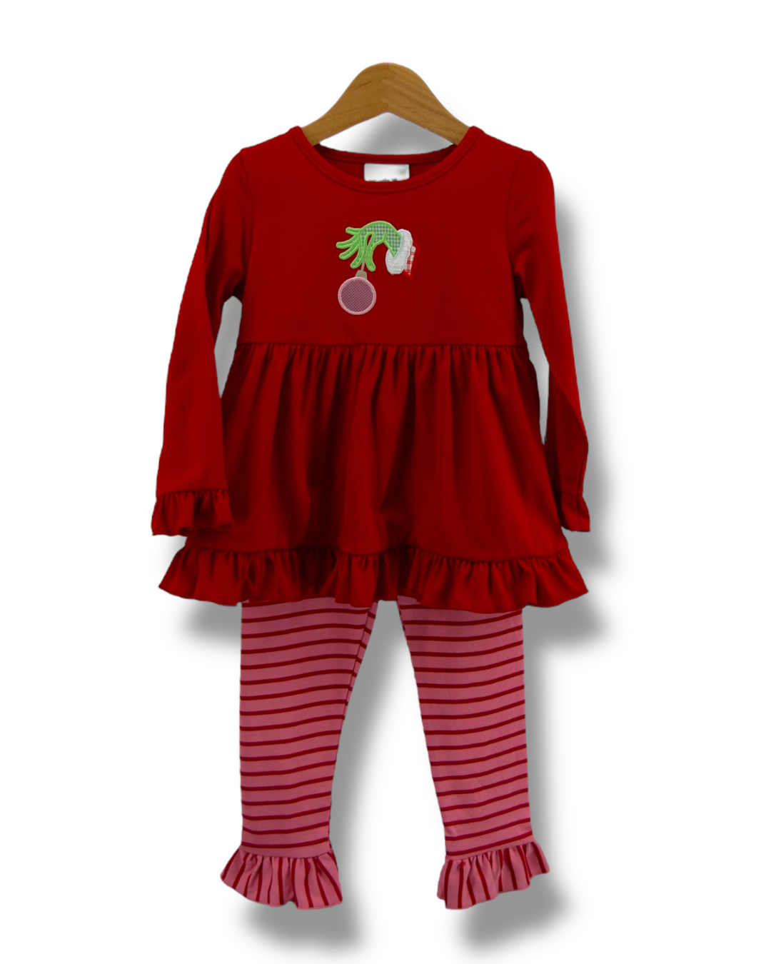 "Mean One" Ruffle Pant Set