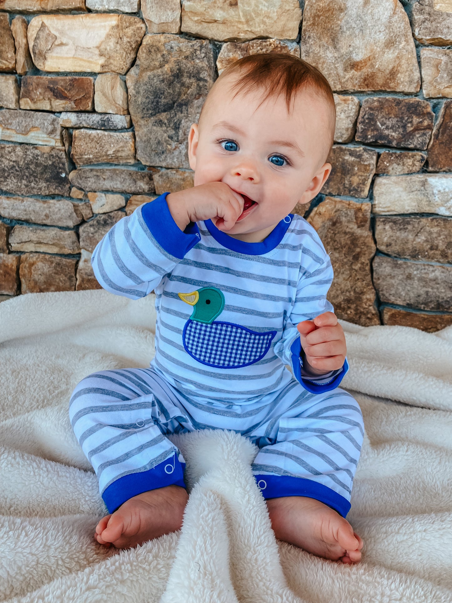 Boy Duck Romper