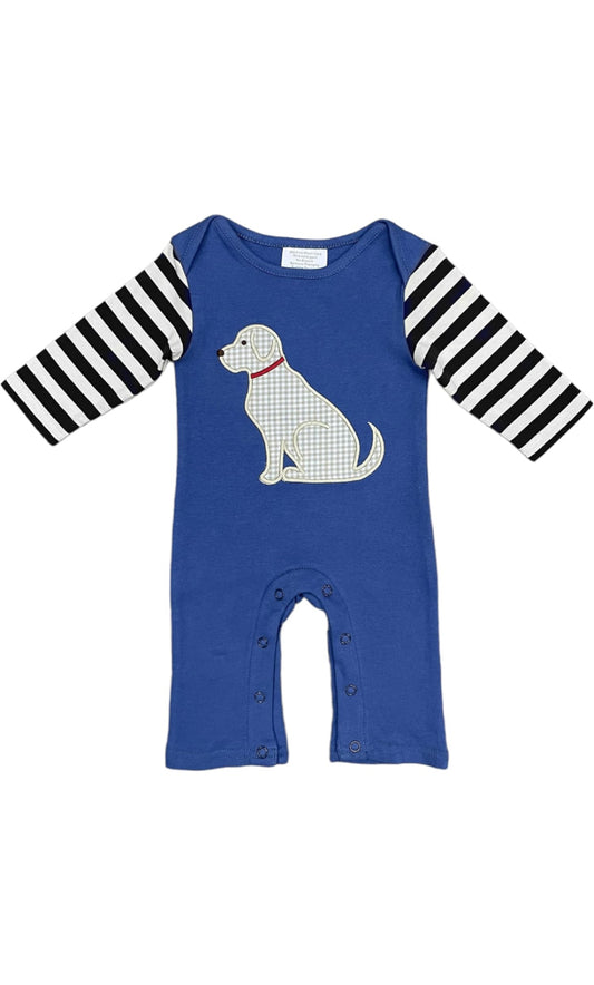 Boy Puppy Romper