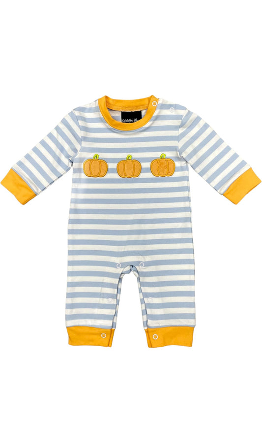 Boy Pumpkin Romper