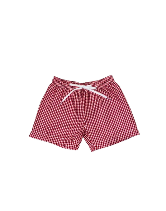 Boy Red Swimsuit