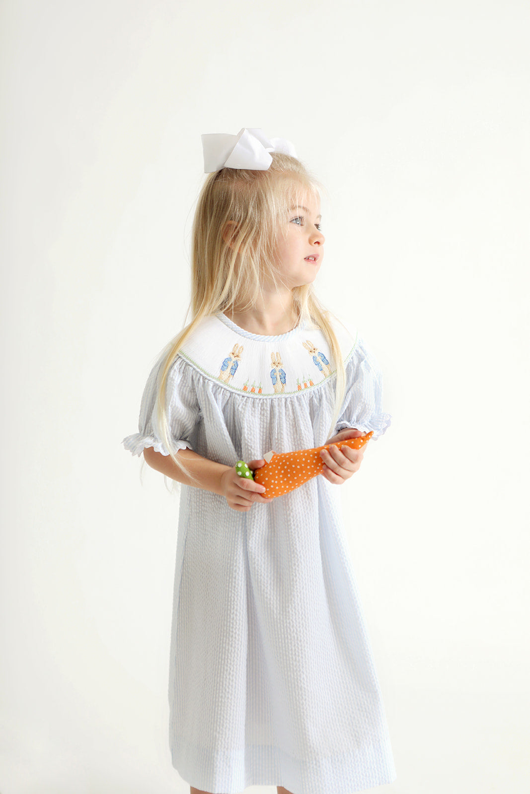 Peter Rabbit Smocked Bishop