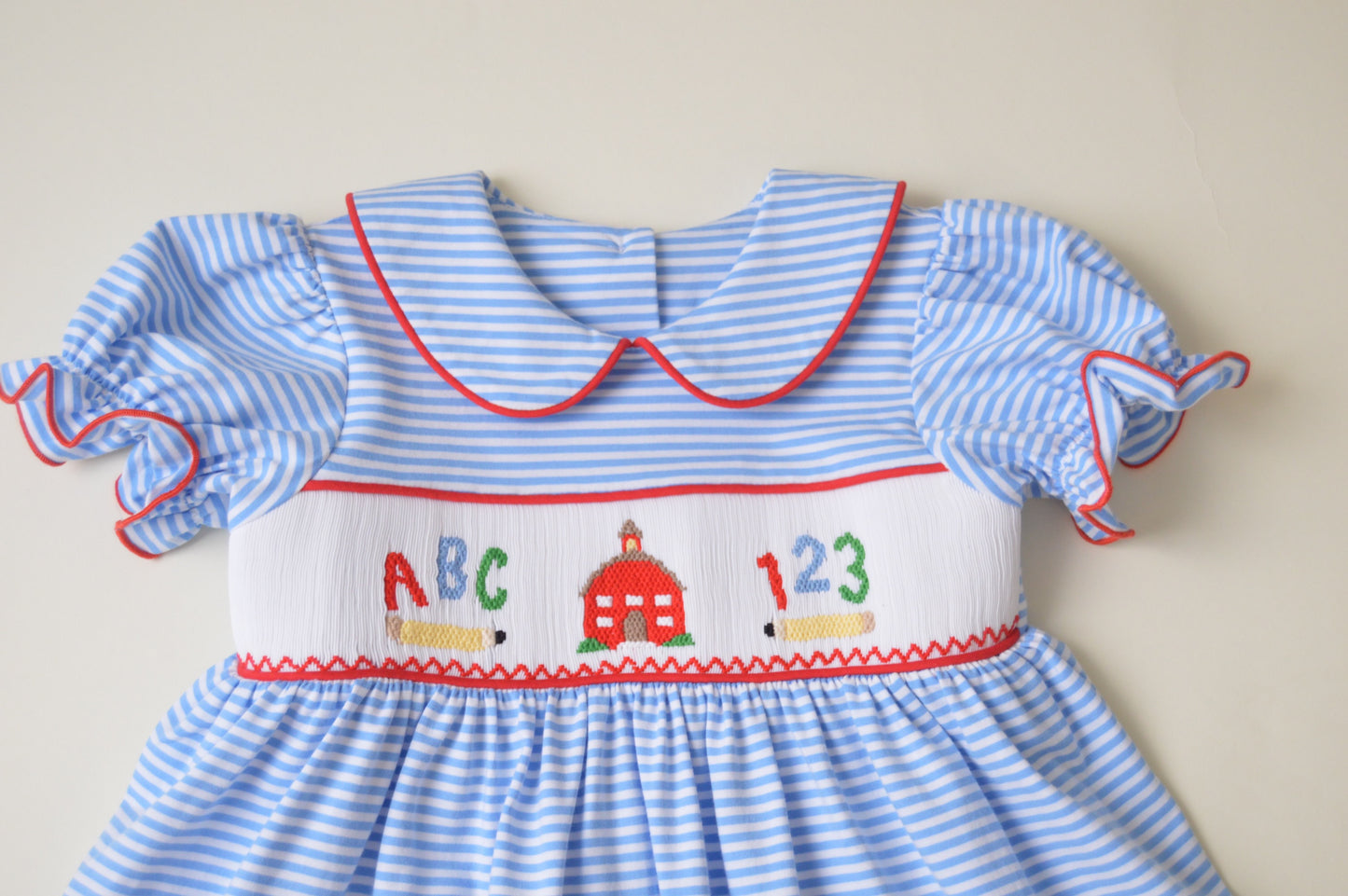 School Days Smocked Dress
