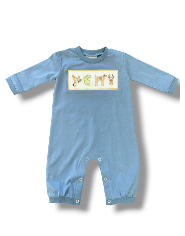 Boys Life Smocked Romper