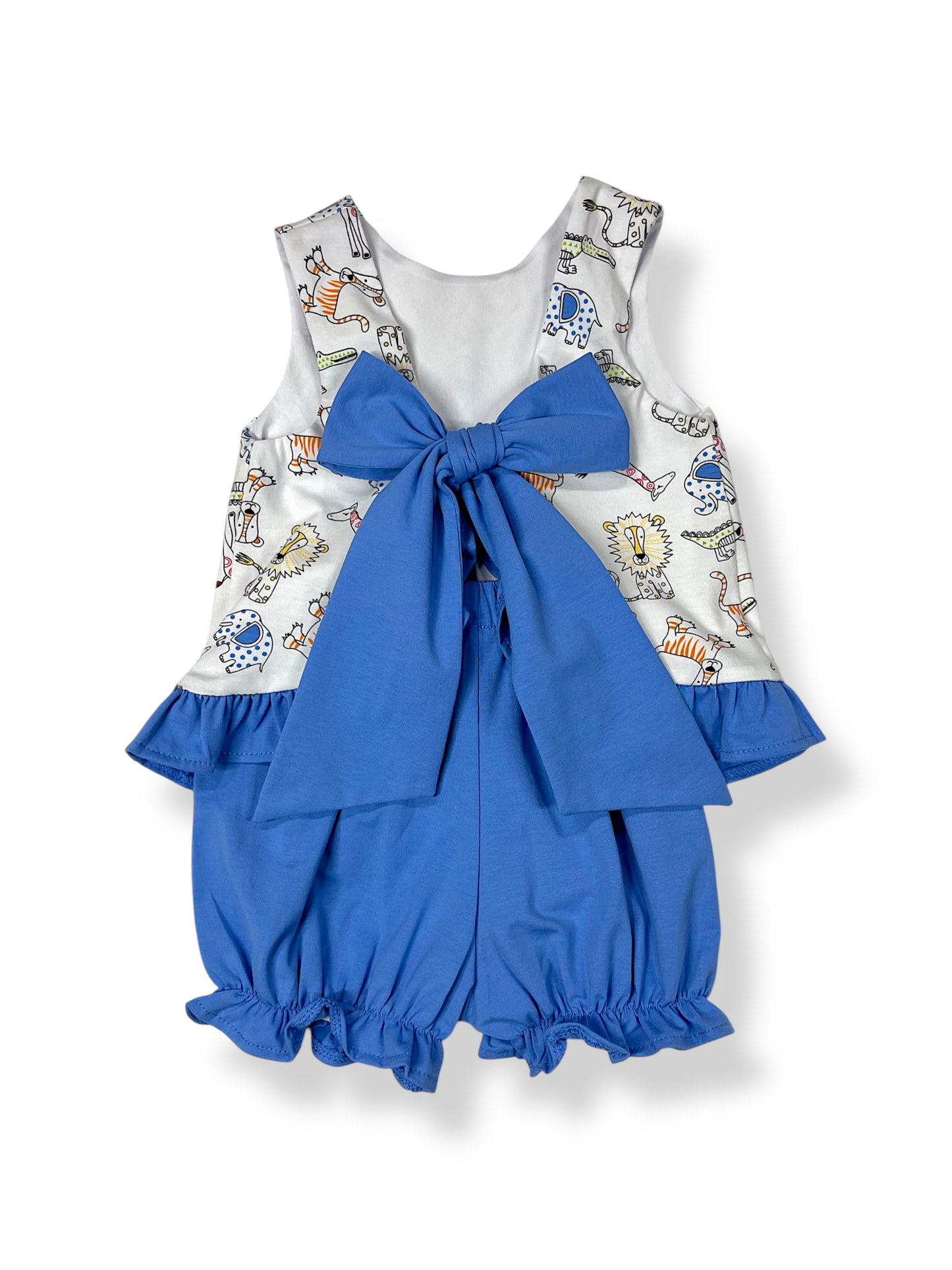 Zoo Animal Girls Bloomer Set
