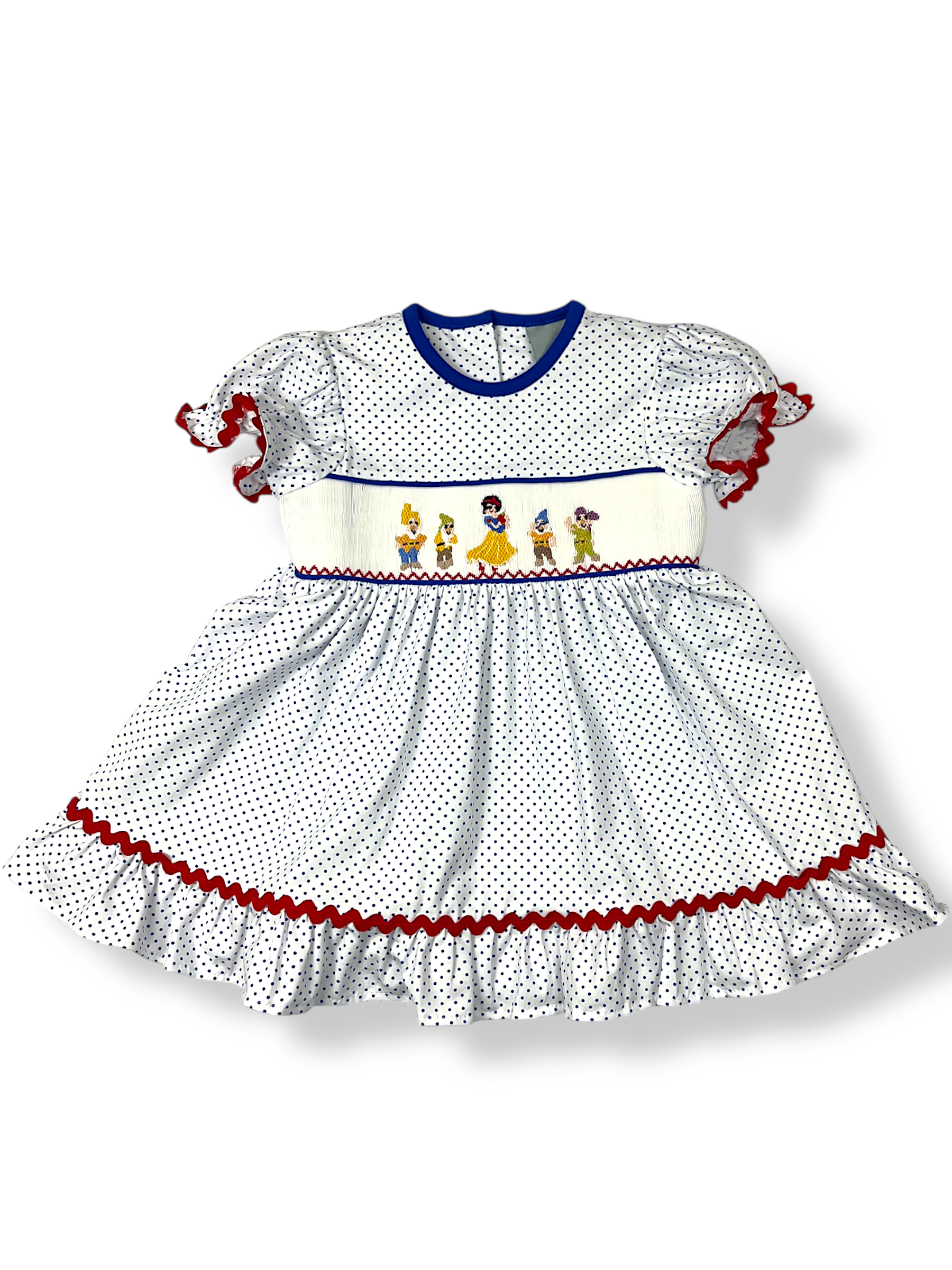 princess smocked dress Princess & Helpers Smocked Dress 18M