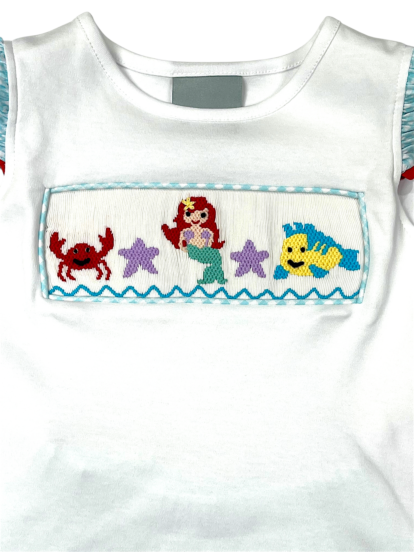 Mermaid Smocked Short Set
