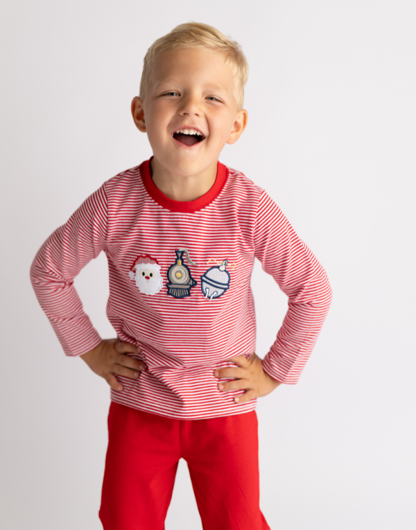 Christmas Train Boys Pant Set