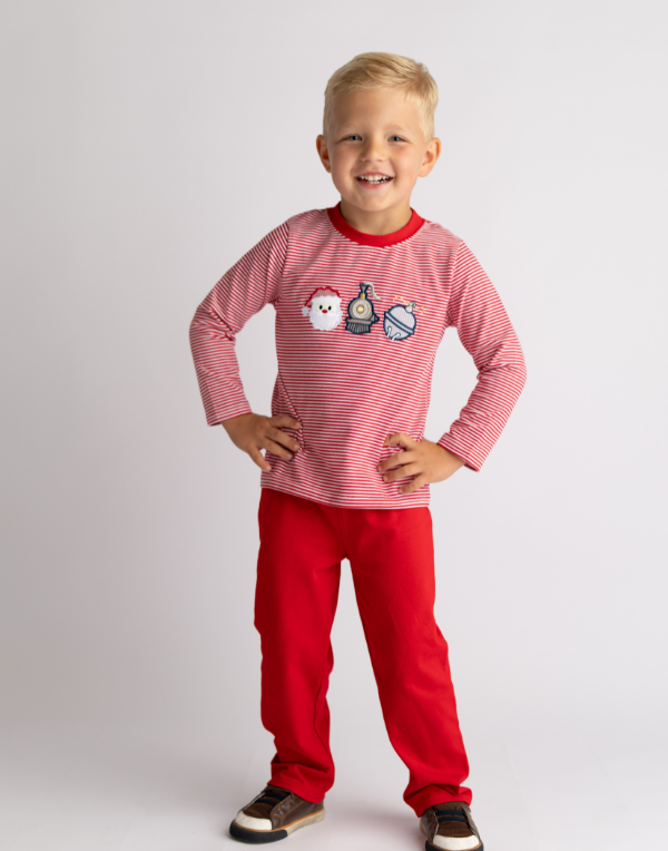 Christmas Train Boys Pant Set